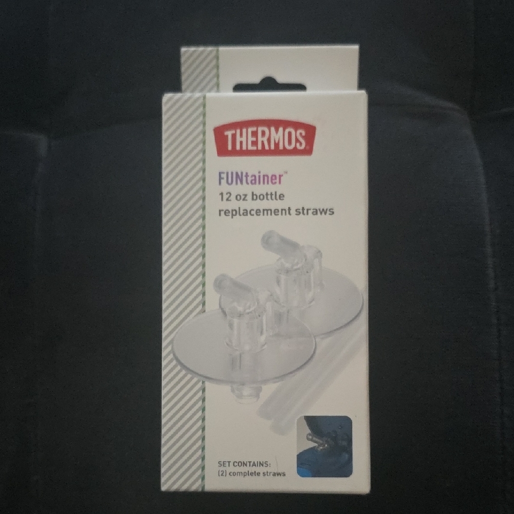 Thermos FUNtainer Clear Replacement Straws